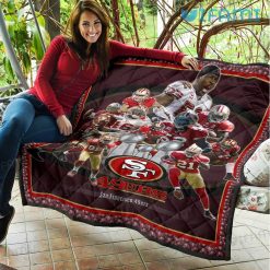San Francisco 49ers Blanket Players 49ers Review Gift