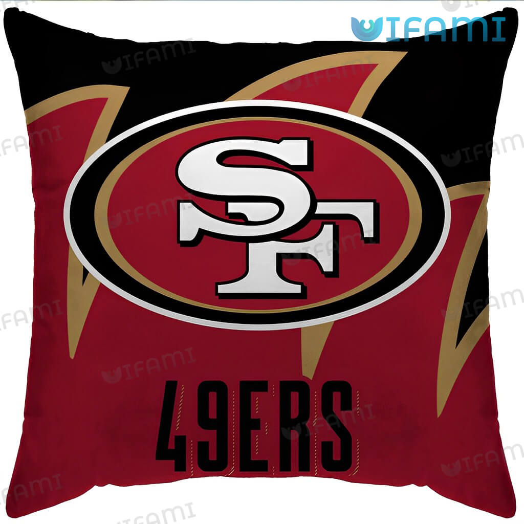 San Francisco 49ers Pillow Logo 49ers Gift