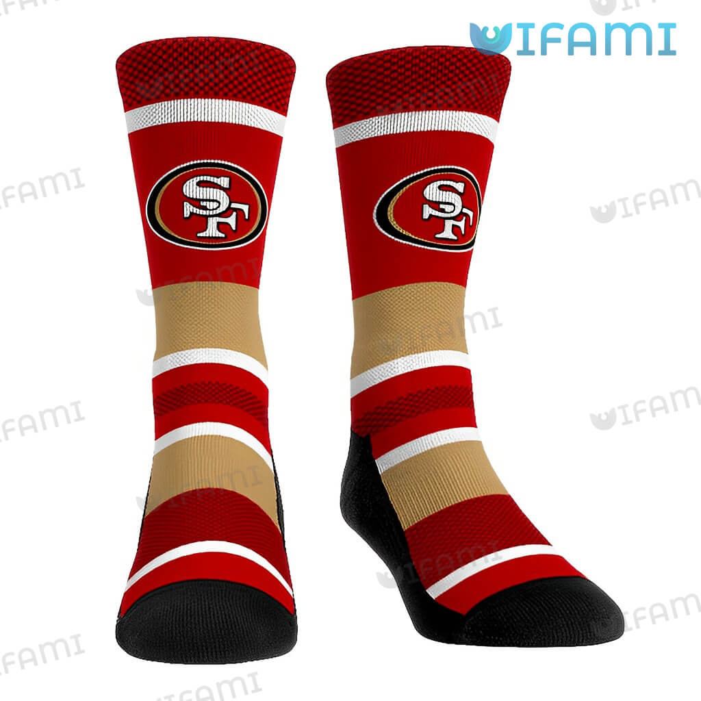 Unique San Francisco 49ers Logo Socks 49ers Gift