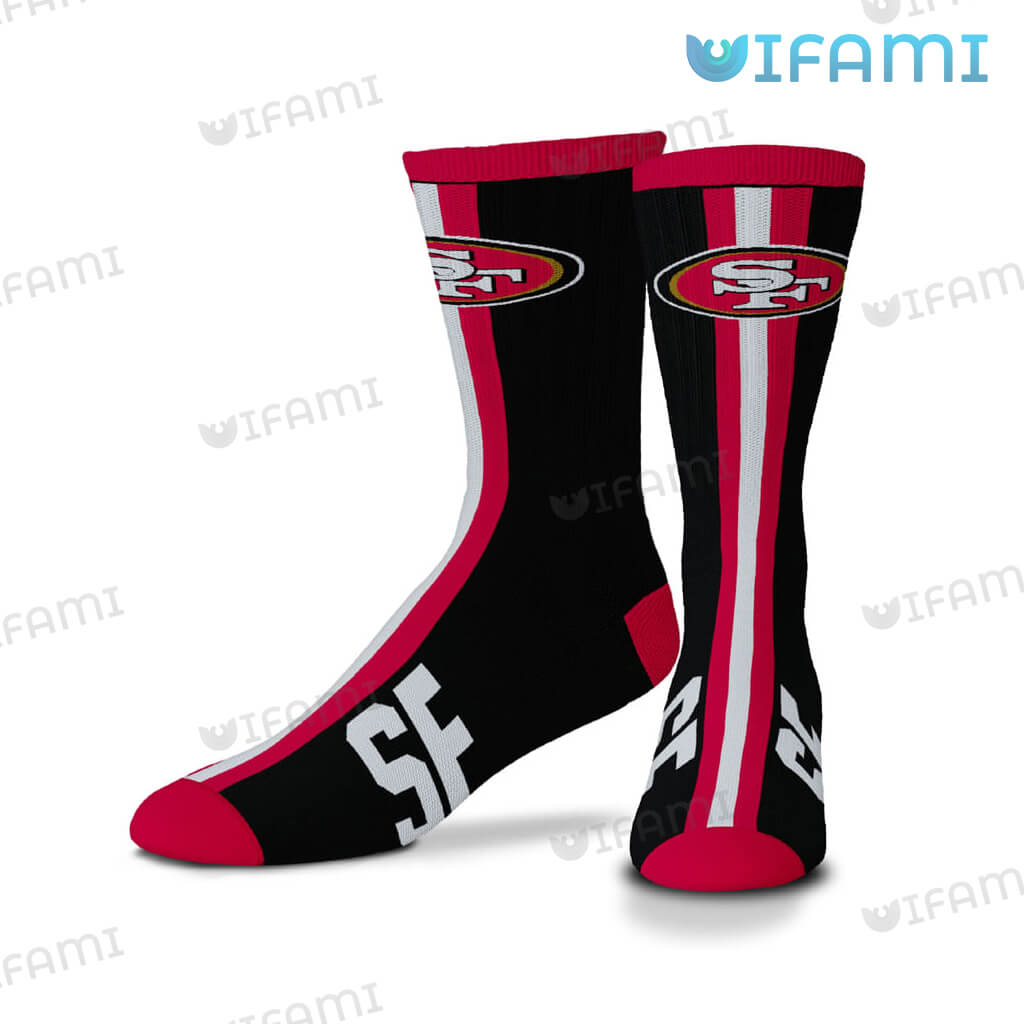San Francisco 49ers Socks Logo SF 49ers Gift