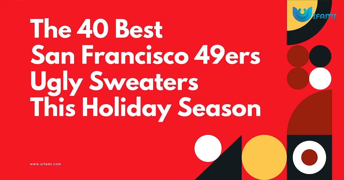 49ers Christmas Sweater Snowflake Pattern San Francisco 49ers Gift -  Personalized Gifts: Family, Sports, Occasions, Trending