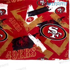 Vintage 49ers Blanket Multi Logo San Francisco 49ers Present