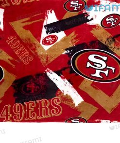 Vintage 49ers Blanket Multi Logo San Francisco 49ers Present