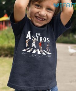 Vintage Astros Shirt The Beatles Signatures Houston Astros Kid Tshirt Gift