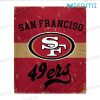 Vintage San Francisco 49ers Blanket Logo 49ers Gift