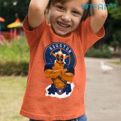 Astros Shirt Deadpool Houston Astros Kid Tshirt