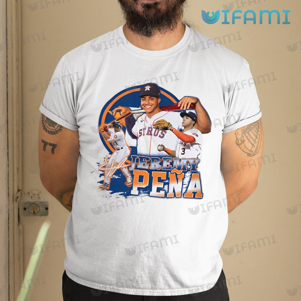 Astros T-Shirt Jeremy Pena Alone At The Top Houston Astros Gift -  Personalized Gifts: Family, Sports, Occasions, Trending