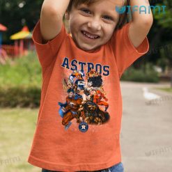 Astros Shirt Justice League DC Heroes Houston Astros Kid Tshirt