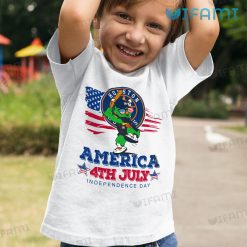 Astros Shirt Orbit Mascot America 4th July Independence Day Houston Astros Kid Tshirt