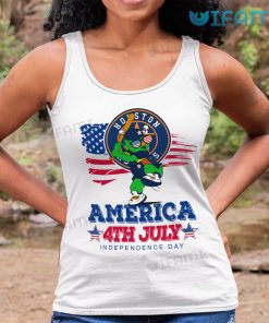 Astros Shirt Orbit Mascot America 4th July Independence Day Houston Astros Tank Top