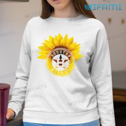 Astros Shirt Womens Sunflower Houston Astros Sweatshirt