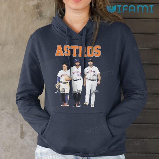 Astros T-Shirt Altuve Alvarez Verlander Signatures Houston Astros Gift