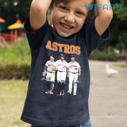 Astros T Shirt Altuve Alvarez Verlander Signatures Houston Astros Kid Tshirt