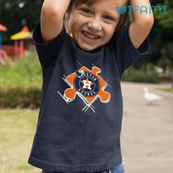Astros T Shirt Autism Awareness Symbol Houston Astros Kid Tshirt