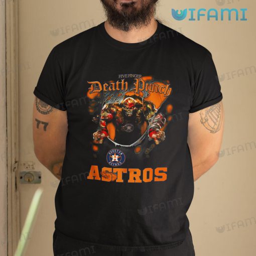 Astros T-Shirt Five Finger Death Punch Houston Astros Gift