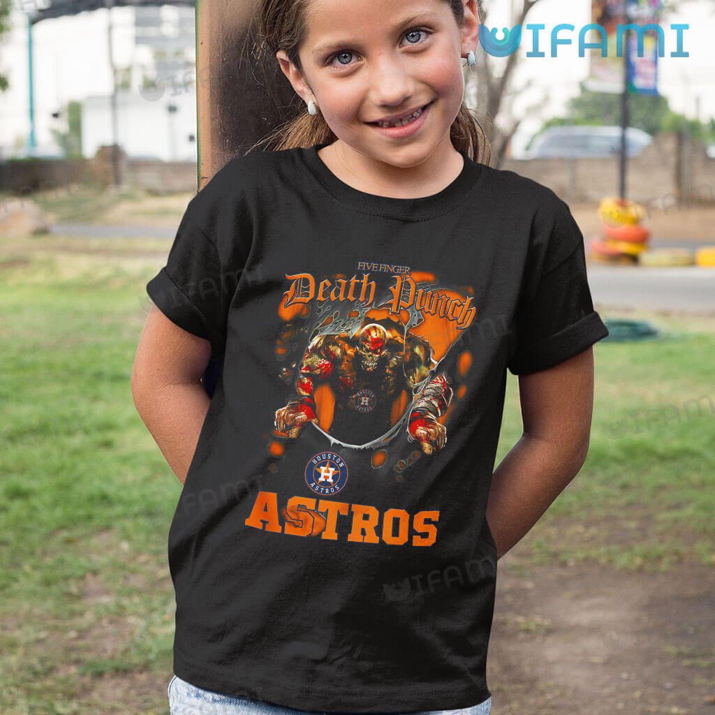 Astros T-Shirt Five Finger Death Punch Houston Astros Gift - Personalized  Gifts: Family, Sports, Occasions, Trending