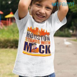 Astros T Shirt Houston Stands With Mack Astros Kid Tshirt