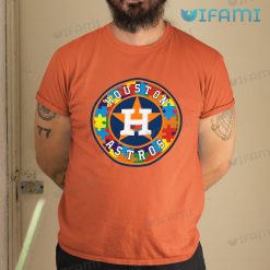 Astros T Shirt Logo Autism Houston Astros Gift