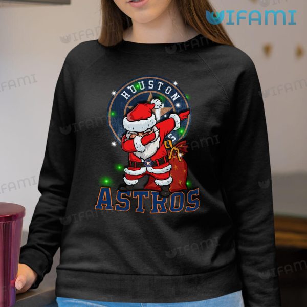 Astros T-Shirt Santa Claus Houston Astros Gift