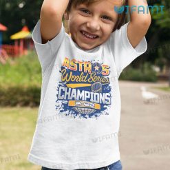 Astros World Series Shirt Champions 2022 Houston Astros Kid Tshirt
