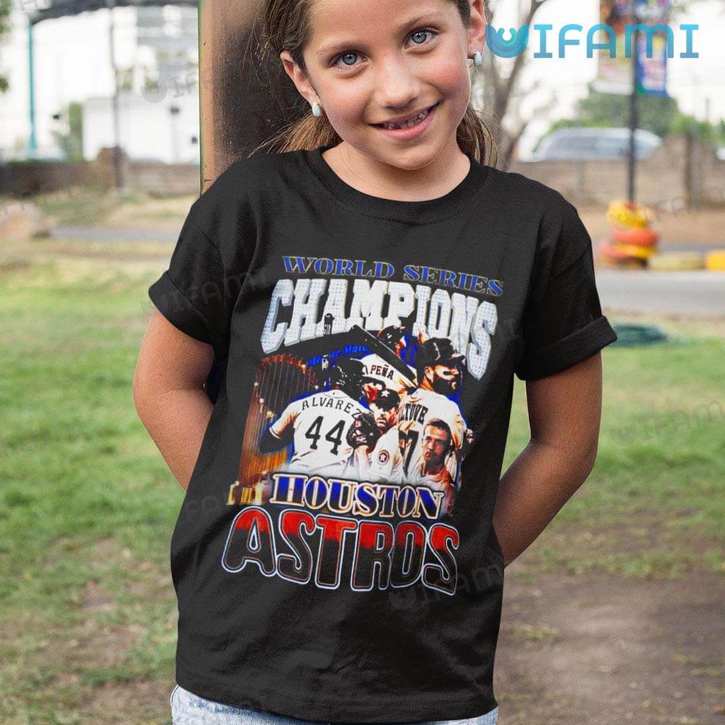 Astros World Series Shirt Pena Altuve Alvarez Champions Houston Astros Gift  - Personalized Gifts: Family, Sports, Occasions, Trending