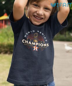 Astros World Series Shirt Trophy 2022 Champions Houston Astros Kid Tshirt