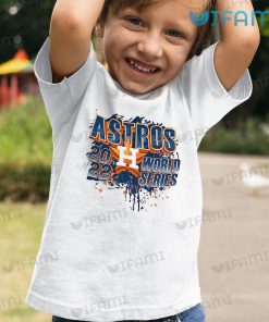 Astros World Series T Shirt Champions 2022 Houston Astros Kid Tshirt
