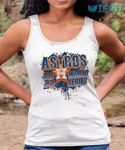 Astros World Series T Shirt Champions 2022 Houston Astros Tank Top
