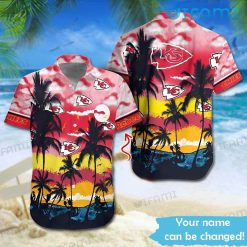 Chiefs Hawaiian Shirt Cloud Beach Coconut Custom Kansas City Chiefs Gift