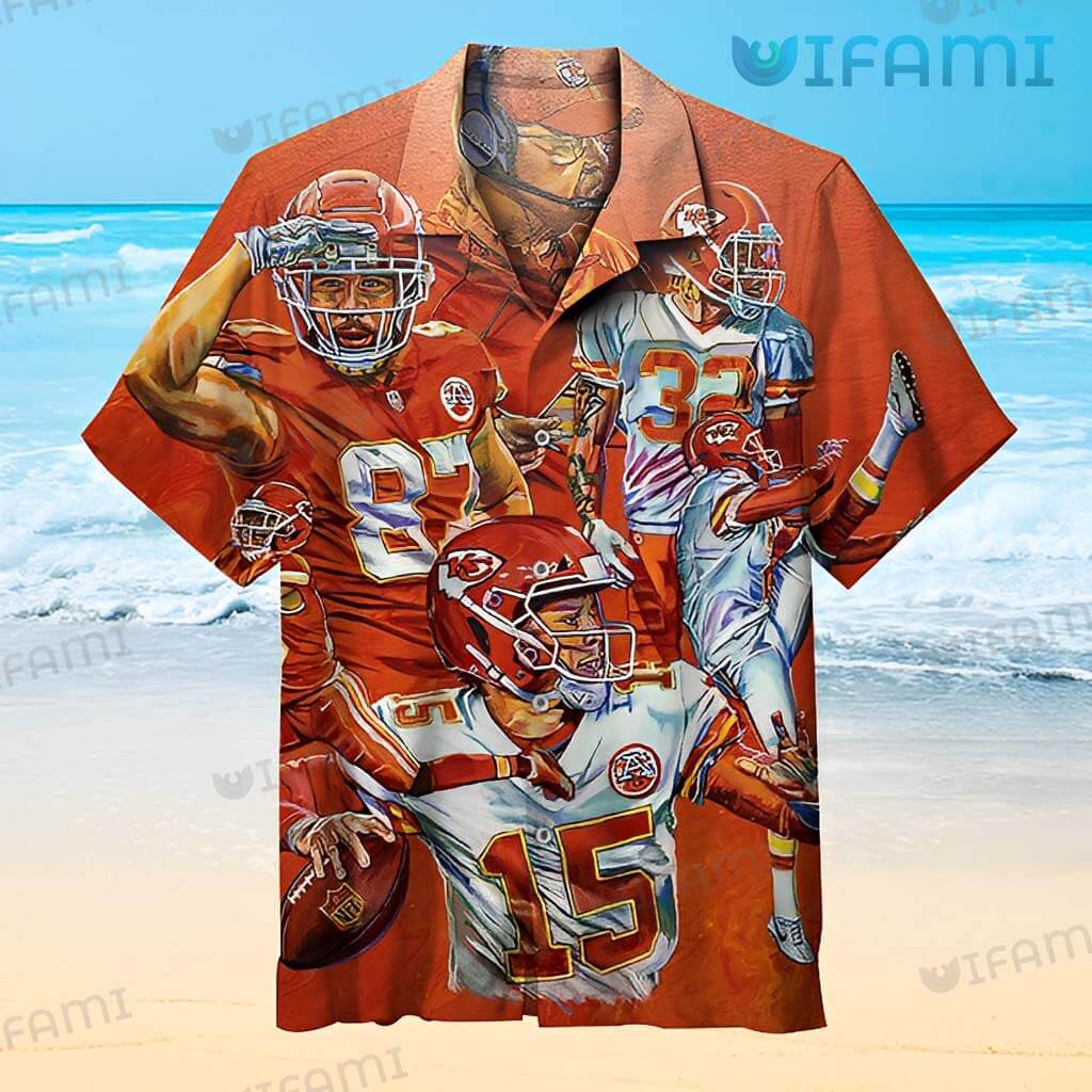 Score a Touchdown with the Chiefs Hawaiian Shirt: The Ultimate Gift for Mahomes, Kelce, and Mathieu Fans!