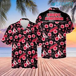 Chiefs Hawaiian Shirt Sunflower Pattern Kansas City Gift