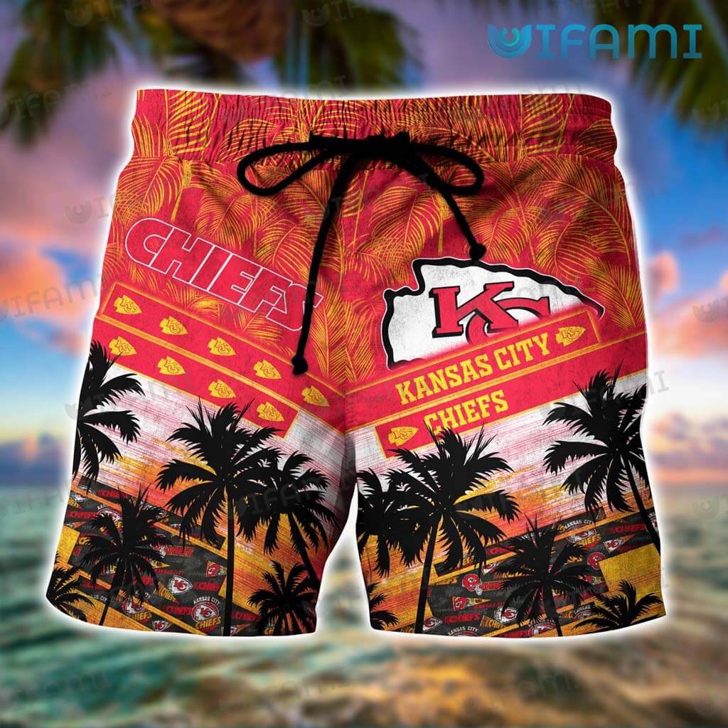 NFL Kansas City Chiefs Tropical Hawaiian Shirt And Shorts Summer