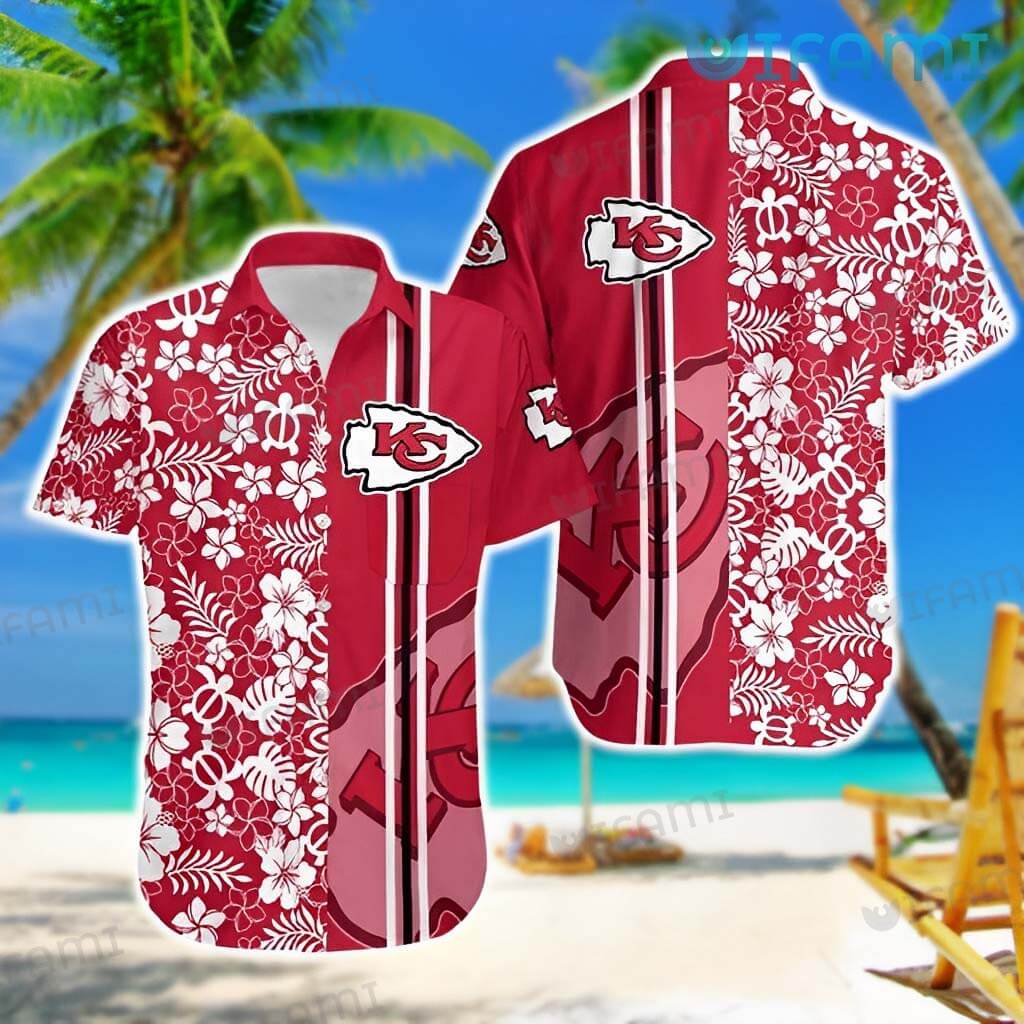 Summer-ready style: Chiefs Hawaiian Shirt and Beach Short