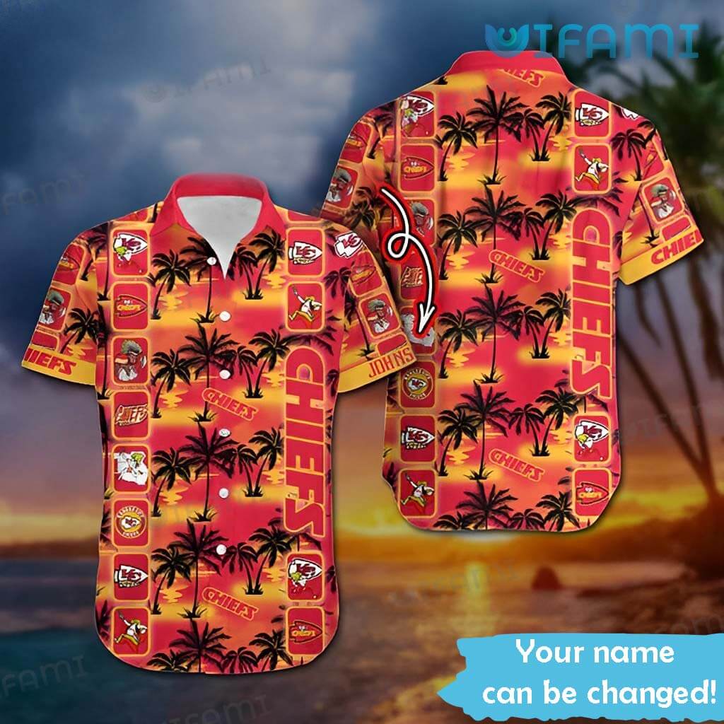 Score Big with a Custom KC Chiefs Hawaiian Shirt Gift