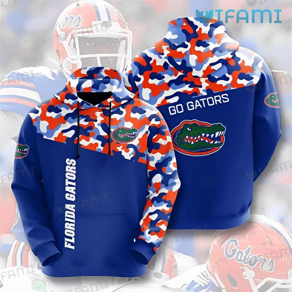 Why settle for a basic hoodie? Upgrade to our 3D Camouflage Gators Gift