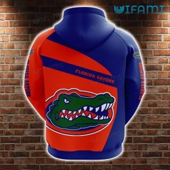 Gators Hoodie 3D Blue Orange Logo Florida Gators Gift