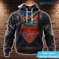 Florida Gators Hoodie 3D Warrior Design Custom Name Gators Gift