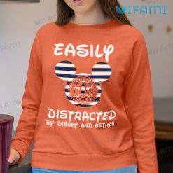 Houston Astros Shirt Mickey Easily Distracted By Disney Astros Sweatshirt