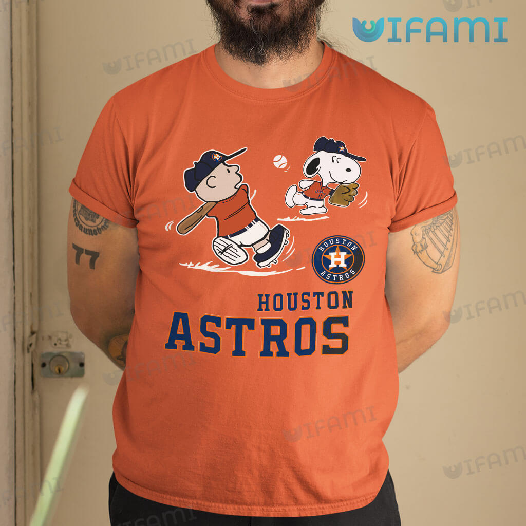 Houston Astros Shirt Snoopy Charlie Brown Astros Gift