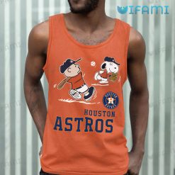Houston Astros Shirt Snoopy Charlie Brown Astros Tank Top