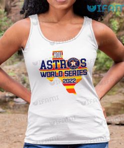 Houston Astros World Series Shirt Texas Map 2022 Astros Tank Top