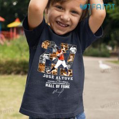 Jose Altuve Shirt Hall Of Fame Houston Astros Kid Tshirt