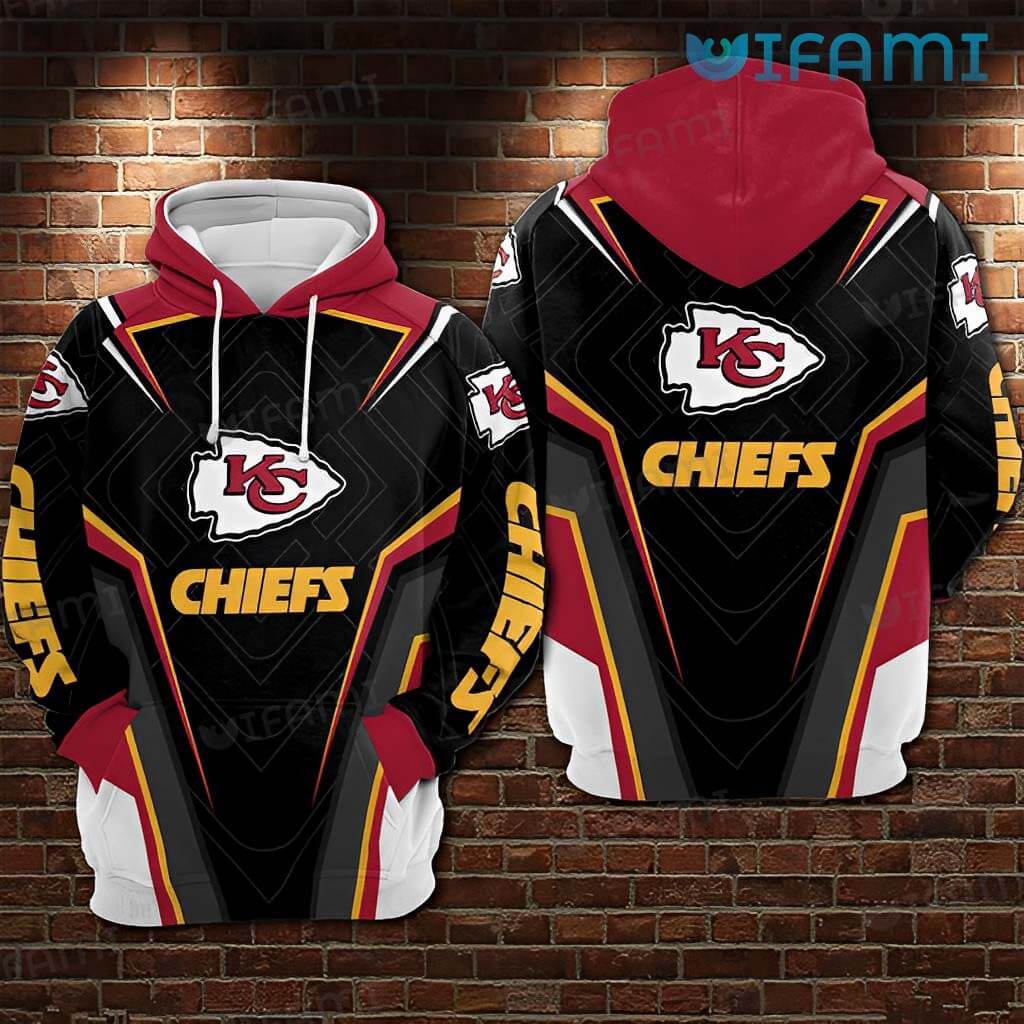 Awesome KC Chiefs 3D Armor Design Hoodie Kansas City Chiefs Gift