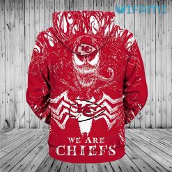 KC Chiefs Hoodie 3D Venom We Are Chiefs Kansas City Chiefs Present