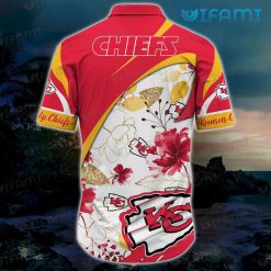 Kansas City Chiefs Hawaiian Shirt Hibiscus Rose Chiefs Gift