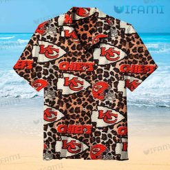 Kansas City Chiefs Hawaiian Shirt Leopard AOP Chiefs Gift