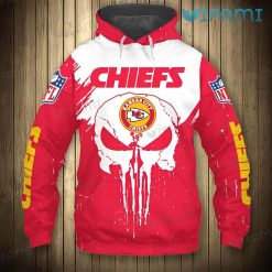 Kansas City Chiefs Hoodie 3D Punisher Skull KC Chiefs Gift
