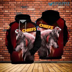Kansas City Chiefs Hoodie 3D Wolf KC Chiefs Gift