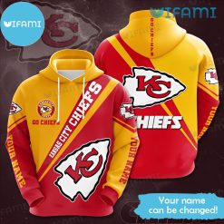 Kansas City Hoodie 3D Go Chiefs Custom Name Kansas City Chiefs Gift