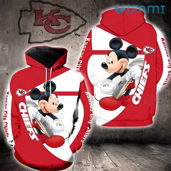 Kansas City Hoodie 3D Mickey Mouse Super Bowl Unique Kansas City Chiefs Gift